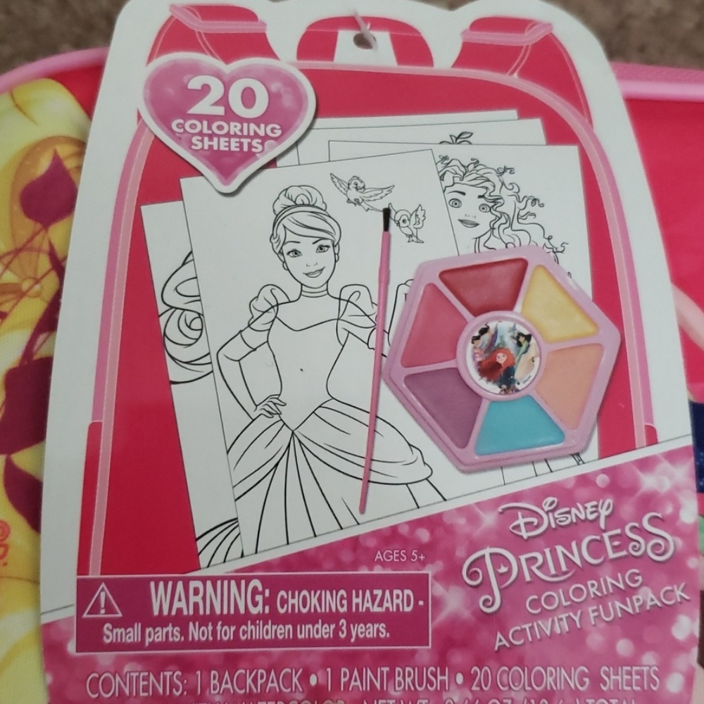 Disney Princess Activity Backpack - Picture 2 of 3